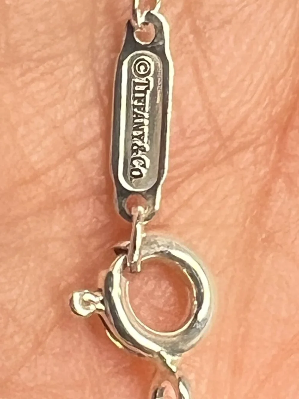 NWOT - Tiffany & Co. 1837 Iconic Lock Pendant Necklace Sterling Silver 925